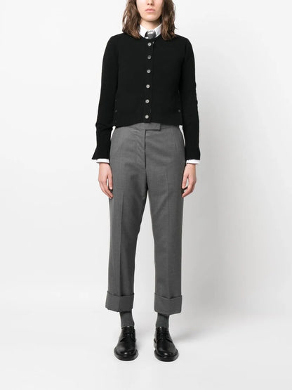 Cashmere Crew Neck Cardigan