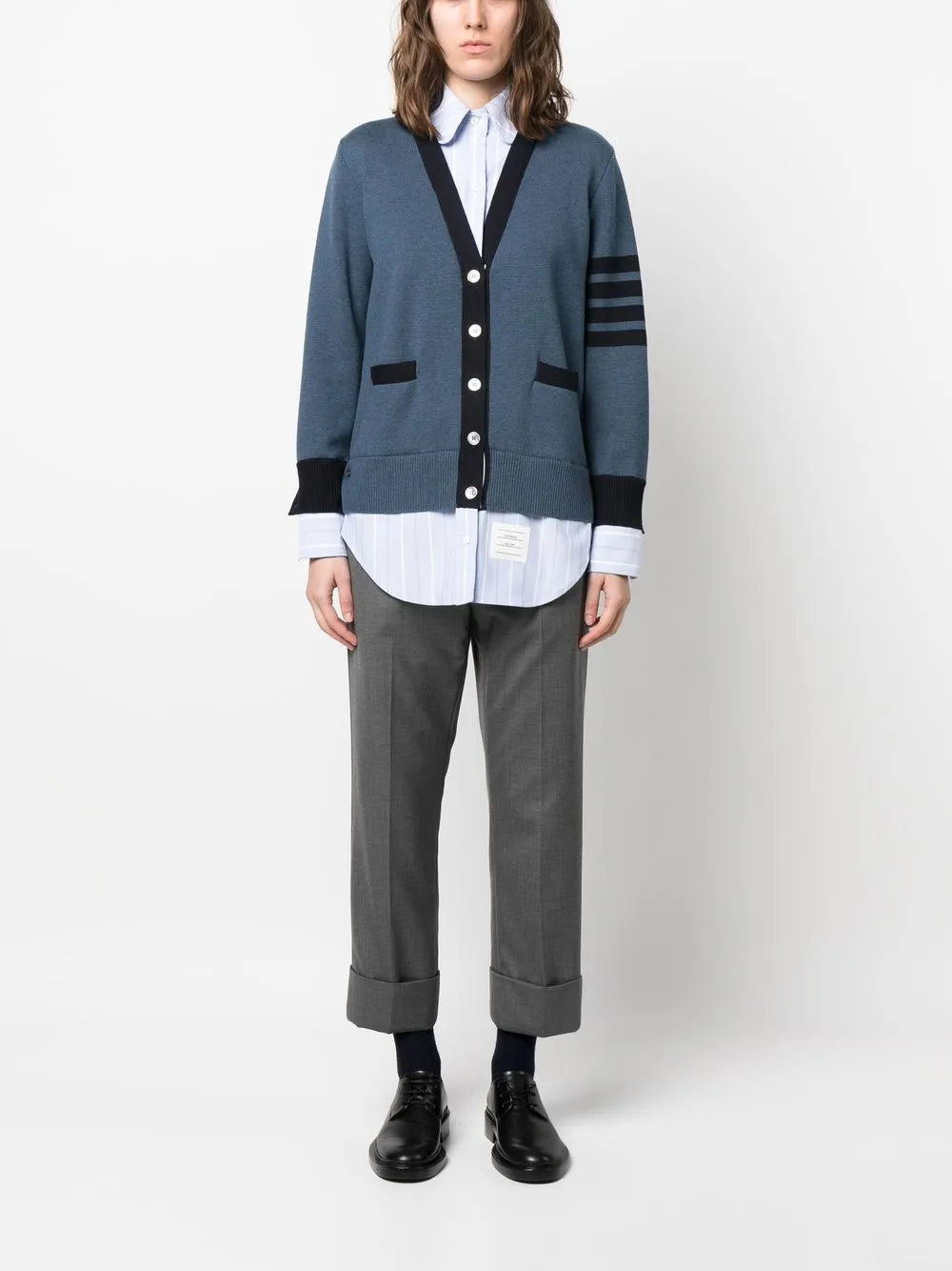 Milano Stitch V-Neck Cardigan