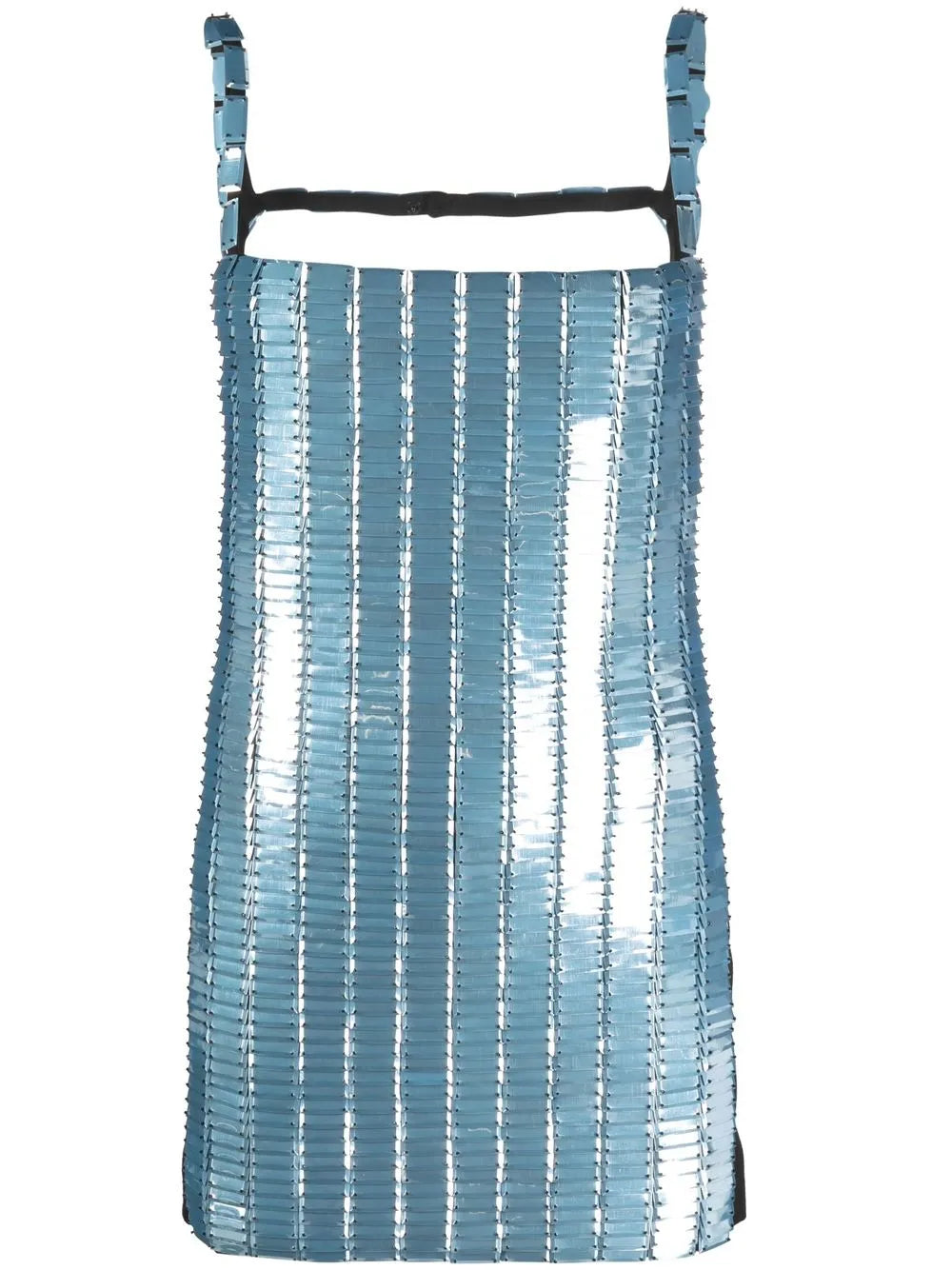 Crystal Open-Back Minidress