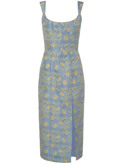 Claudete Floral Corset Dress