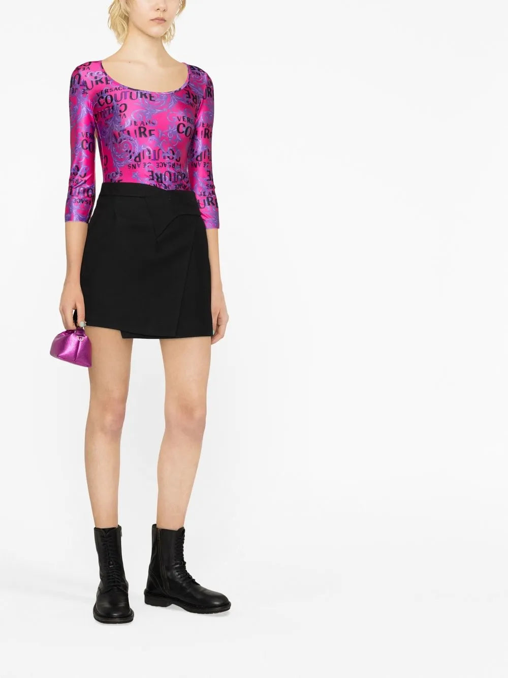 Logo-Print Long-Sleeve Body