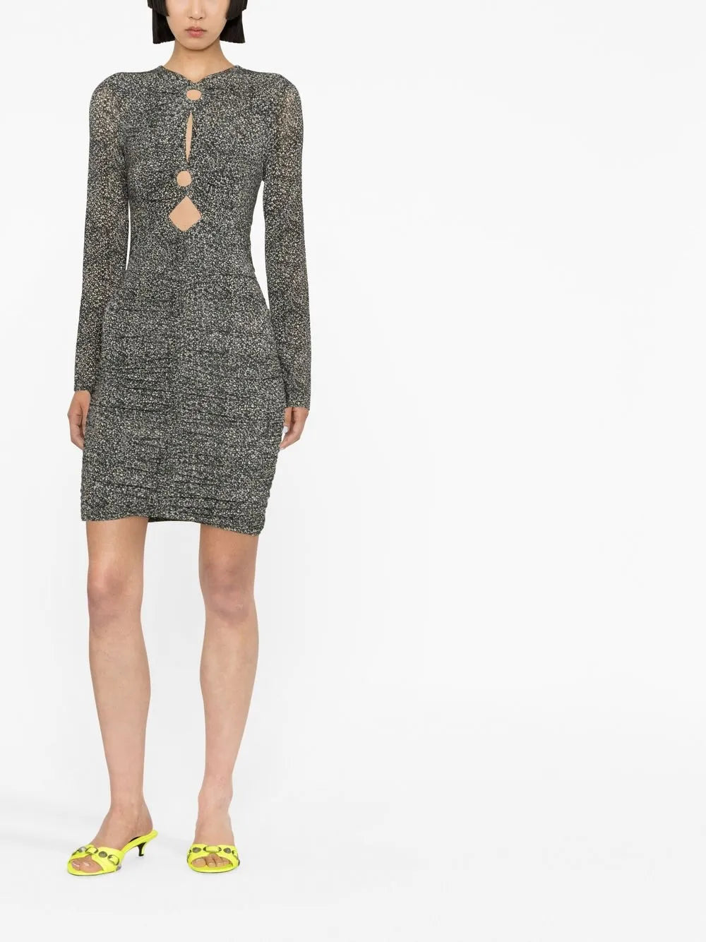 Jana Cut-Out Mini Dress