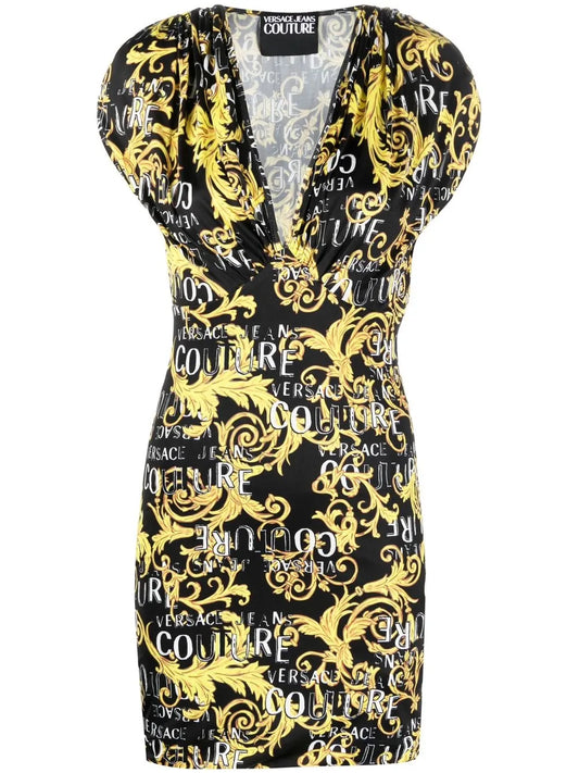 Logo-Print Minidress