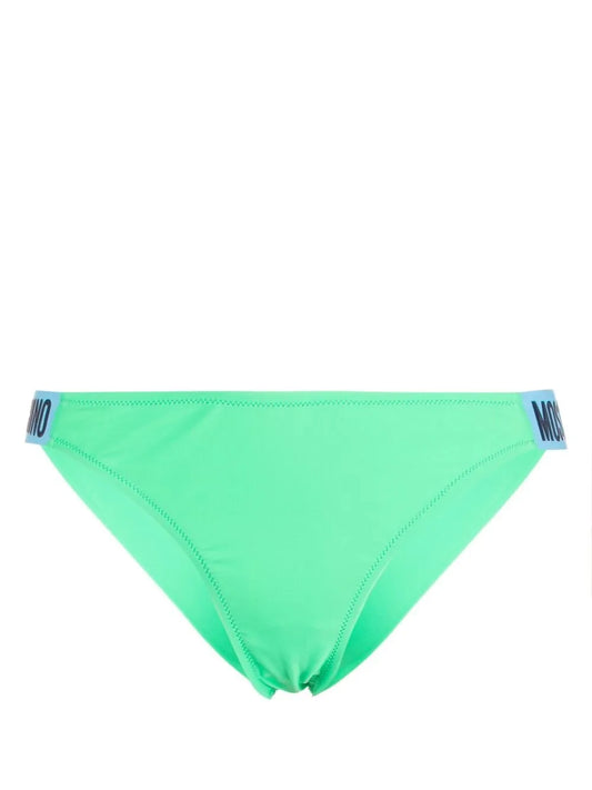 Logo-Embossed Bikini Bottoms