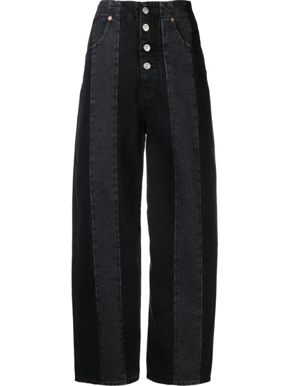 Straight-Leg Cropped Jeans