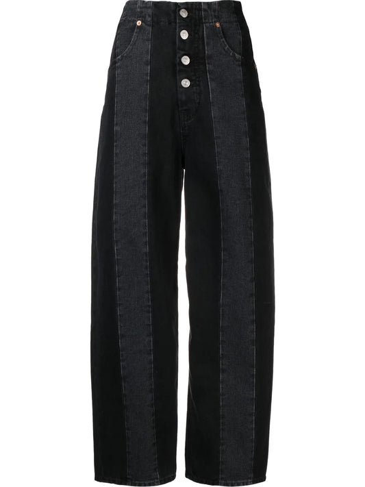 Straight-Leg Cropped Jeans