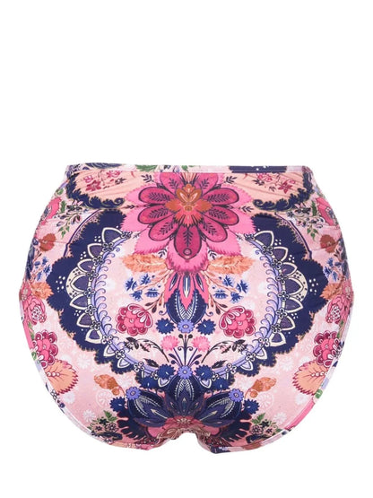 Laurel Floral-Print Bikini Bottoms