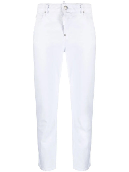 Cropped Denim Jeans