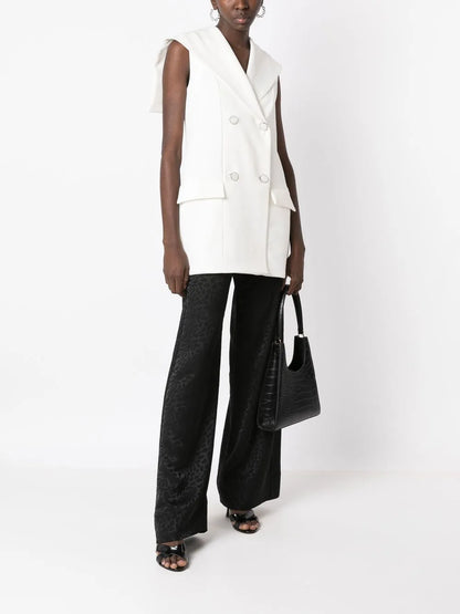 Double-Breasted Sailor-Collar Gilet