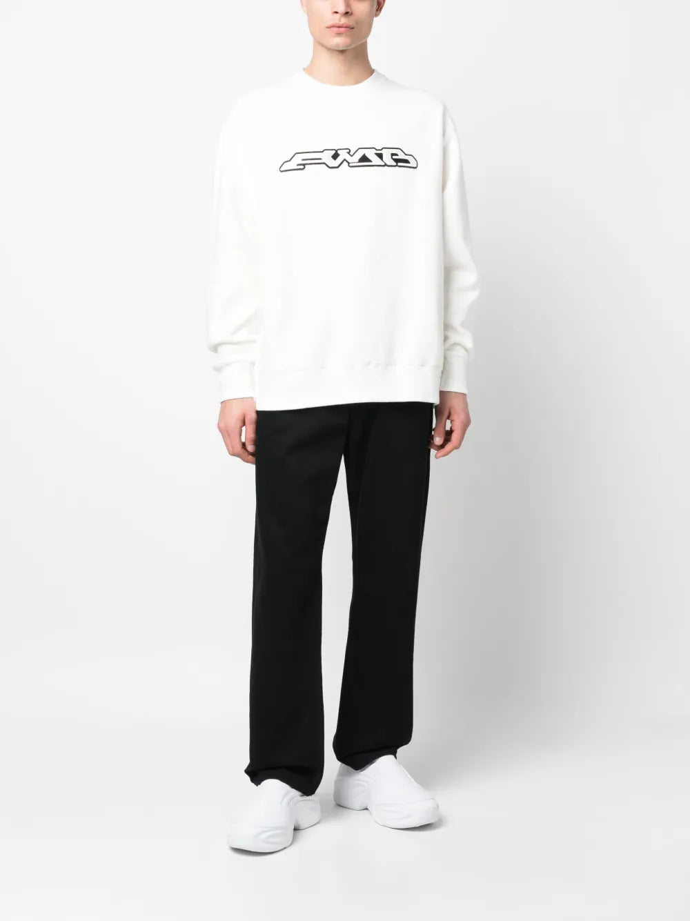 Logo-Print Long Sleeves Sweatshirt