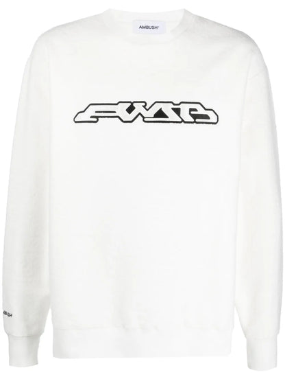 Logo-Print Long Sleeves Sweatshirt