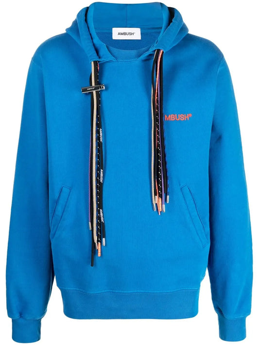 Multicord-Drawstring Organic Cotton Hoodie