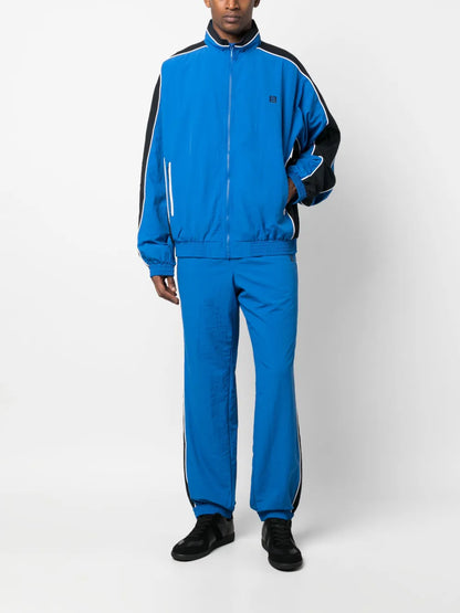 Stripe-Detailing Logo-Print Track Pants