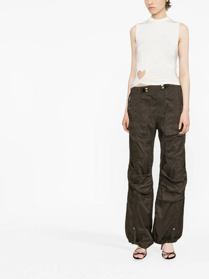 Cut Out-Heart Sleeveless Top