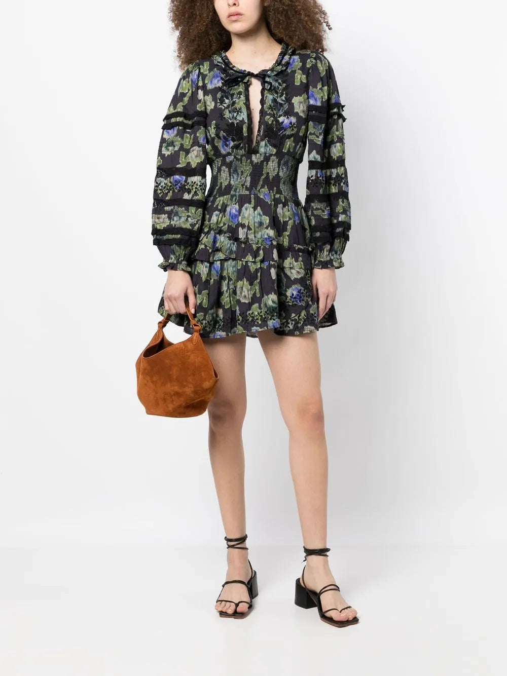 Clarkie Printed Mini Dress