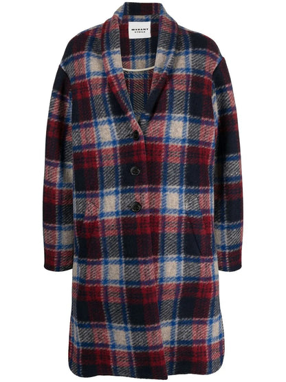 Gabriel Checked Coat