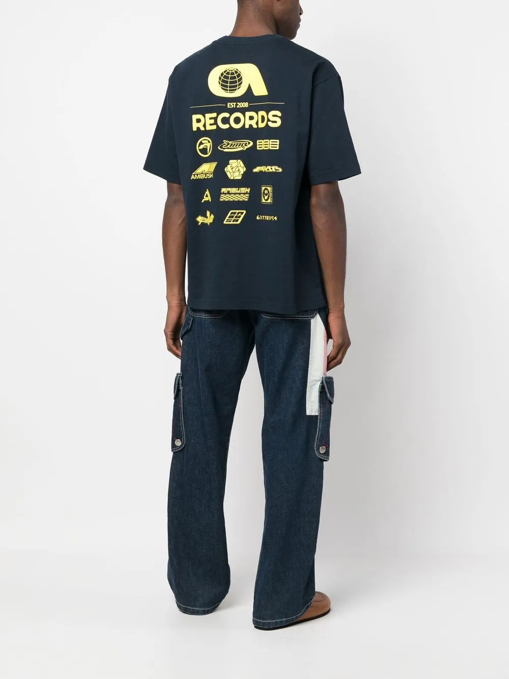 Records-Print Cotton T-Shirt