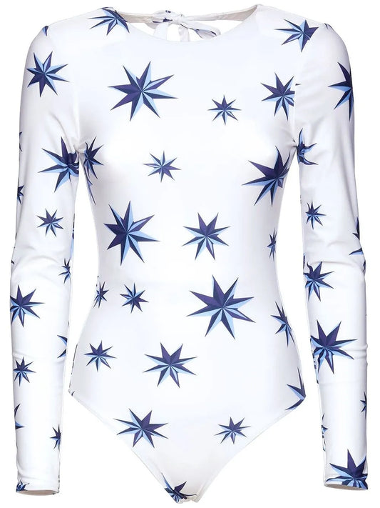 Lakshmi Star-Print Surf Suit