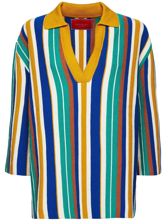 Bay Polo Stripe-Pattern Jumper