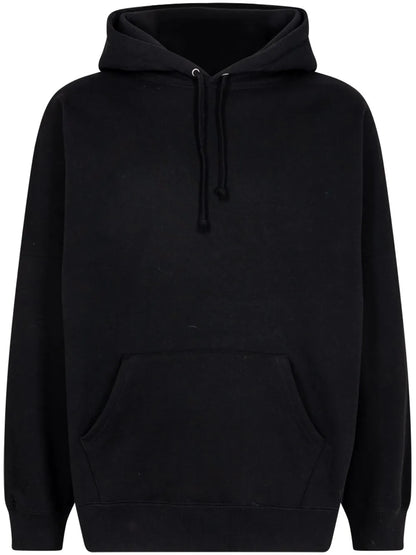 Beaded-Logo Cotton Hoodie