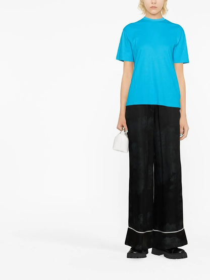 Diag-Stripe Short-Sleeved T-Shirt