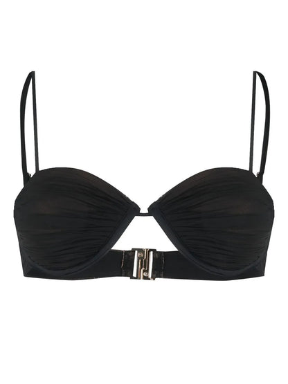 Gathered Underside Bikini Top