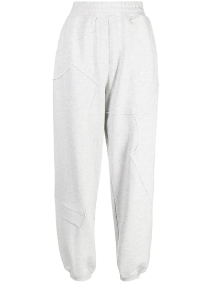 Panelled Cotton Track Pants