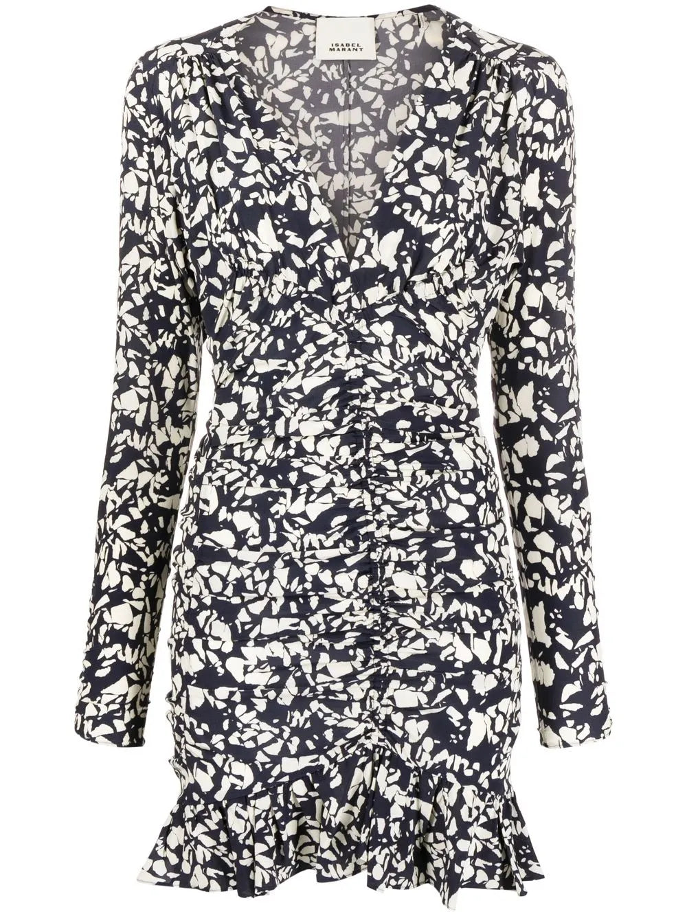 Lara Floral-Print Mini Dress