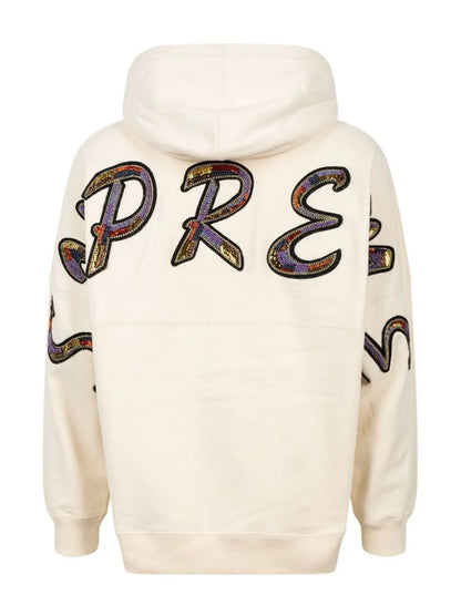 Beaded Logo Hoodie