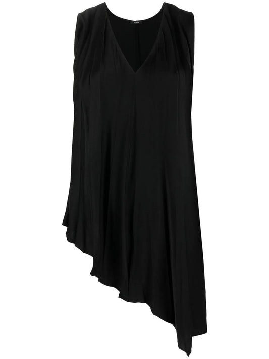 Asymmetric Pleated Vest