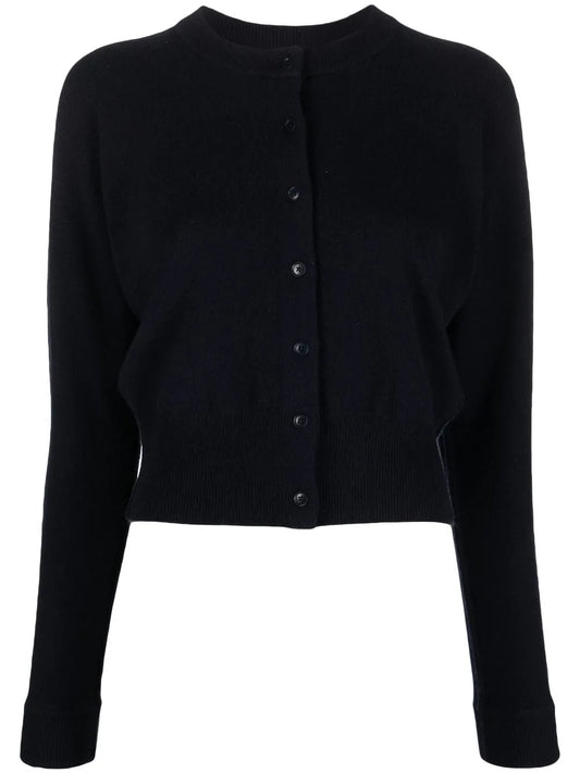 Button-Fastening Cashmere Cardigan