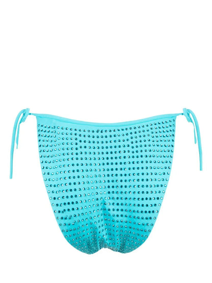 Crystal-Embellished Bikini Bottoms