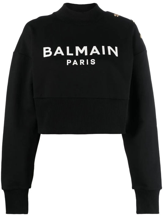Logo-Print Cotton Sweatshirt