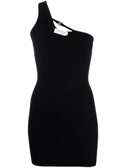 Ribbed-Knit Minidress