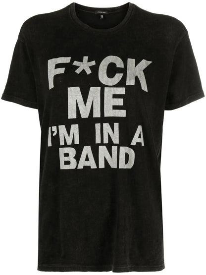 Slogan-Print T-Shirt