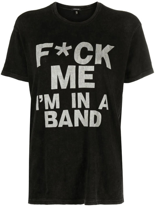 Slogan-Print T-Shirt
