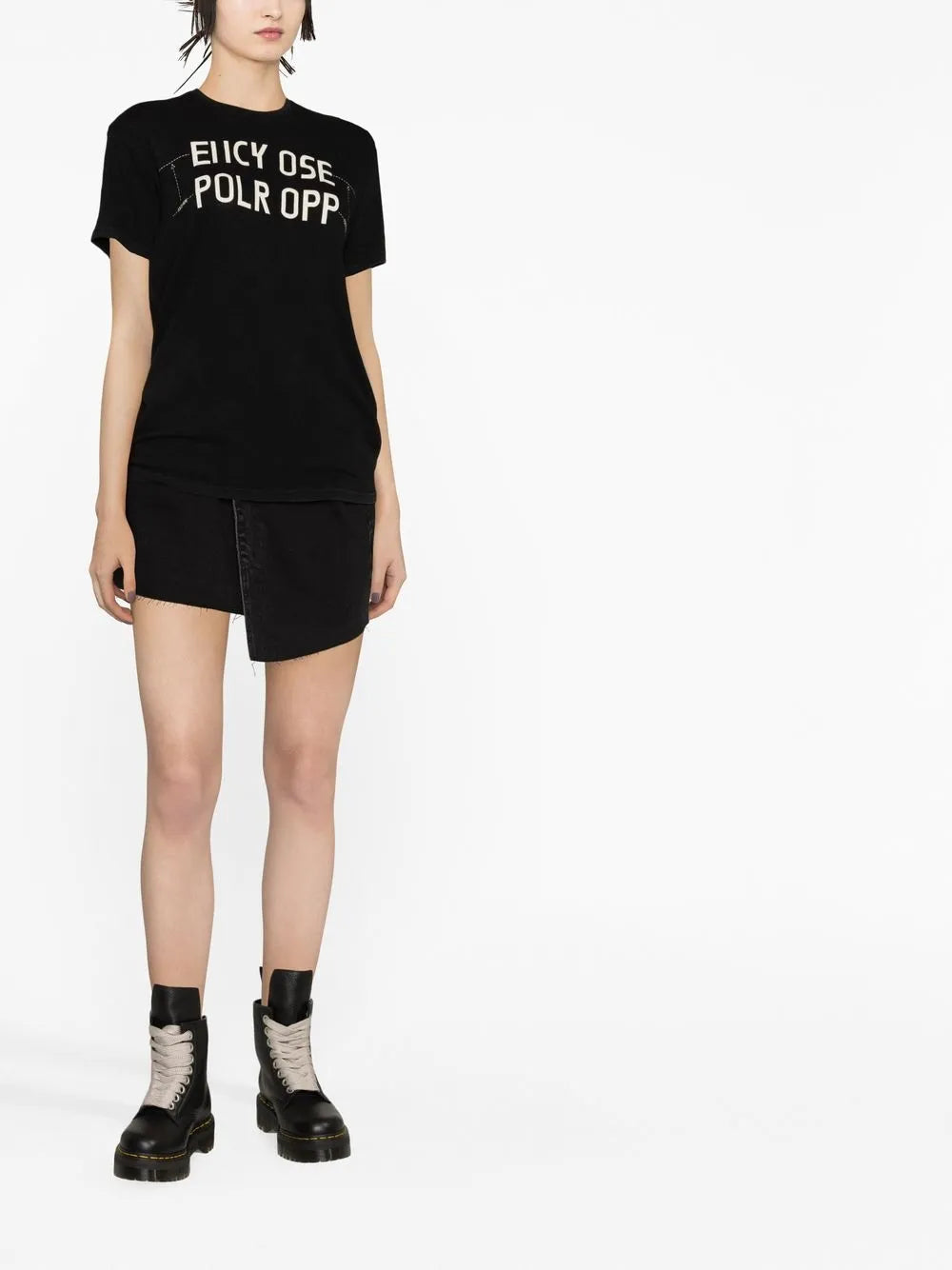 Slogan-Print T-Shirt