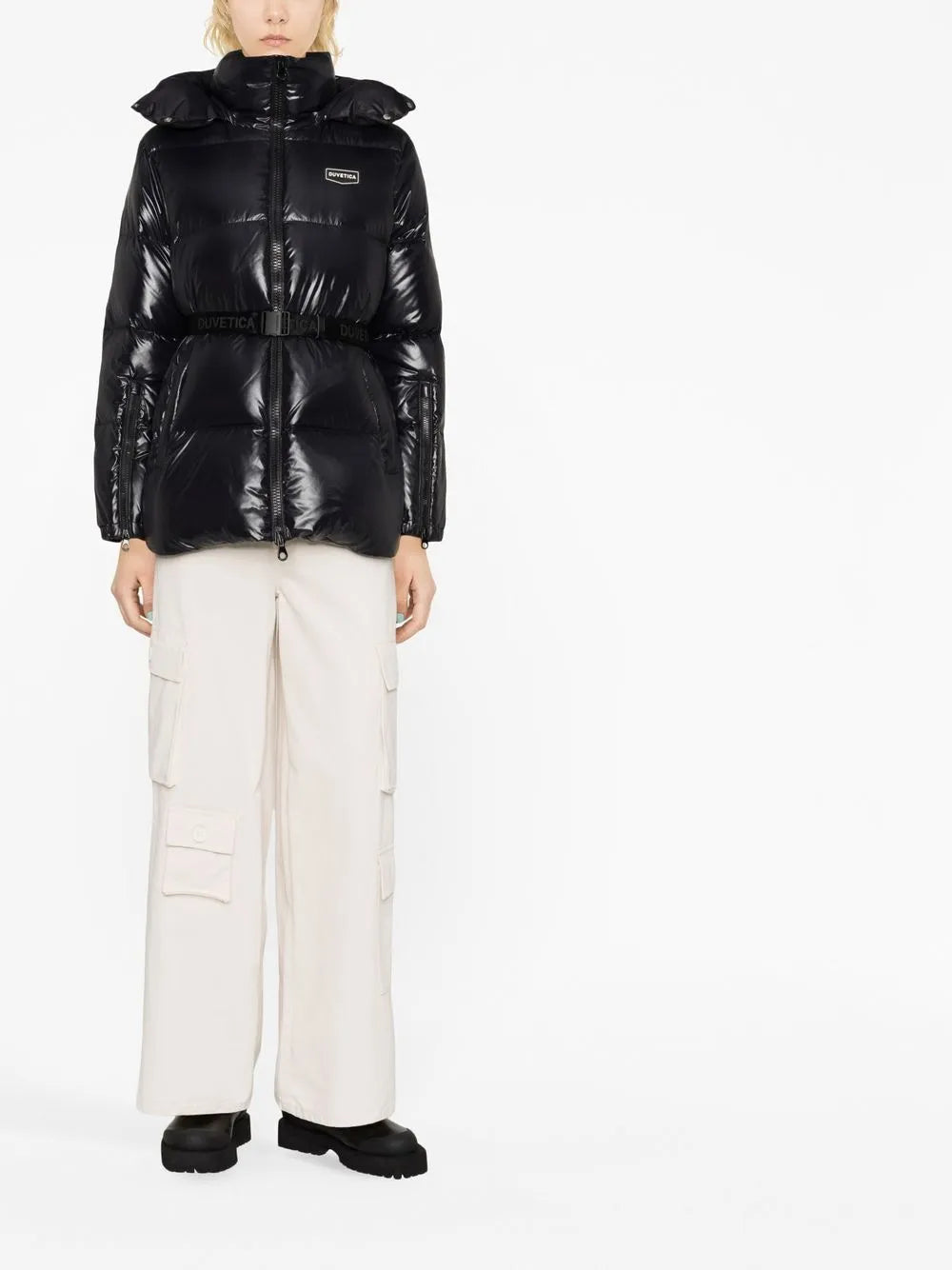 Belted Puffer Jacket