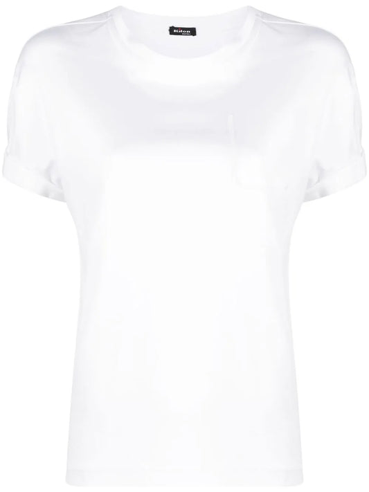 Faux-Pocket Cotton T-Shirt