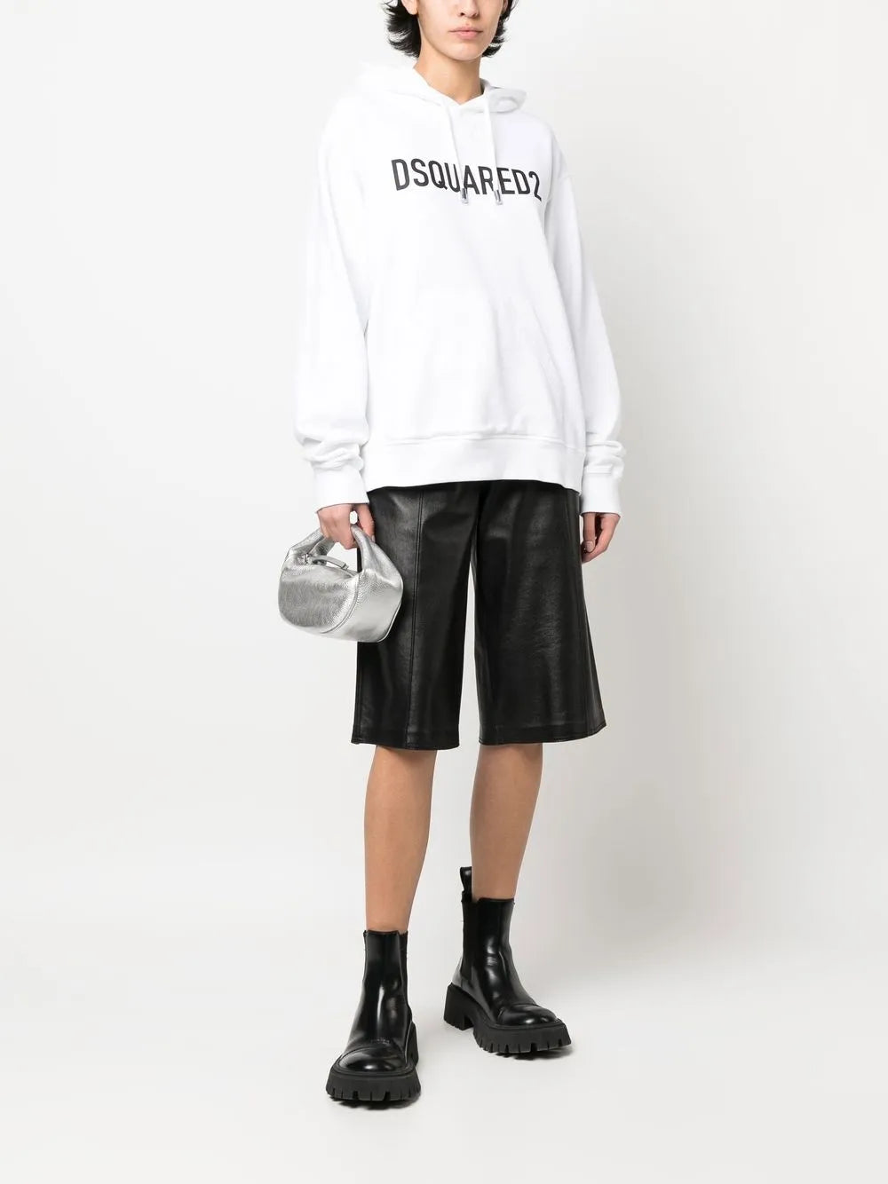 Logo-Print Cotton Hoodie