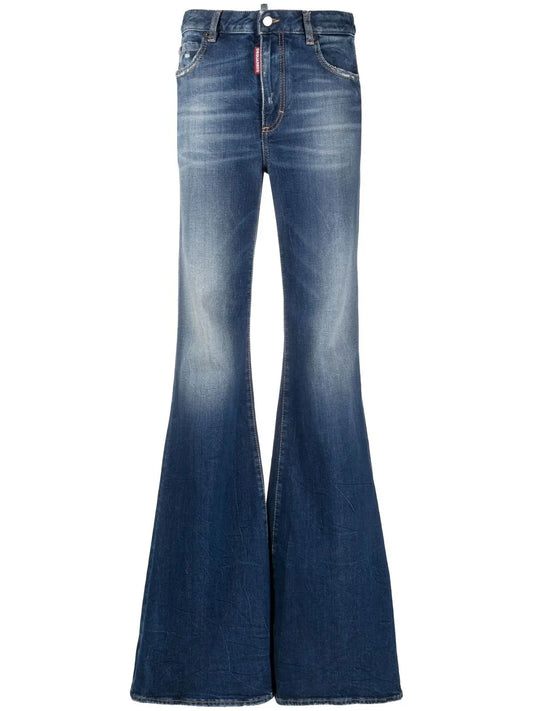 Flared Denim Jeans