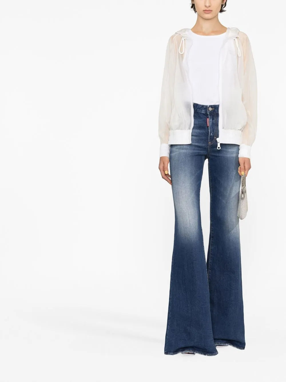 Flared Denim Jeans