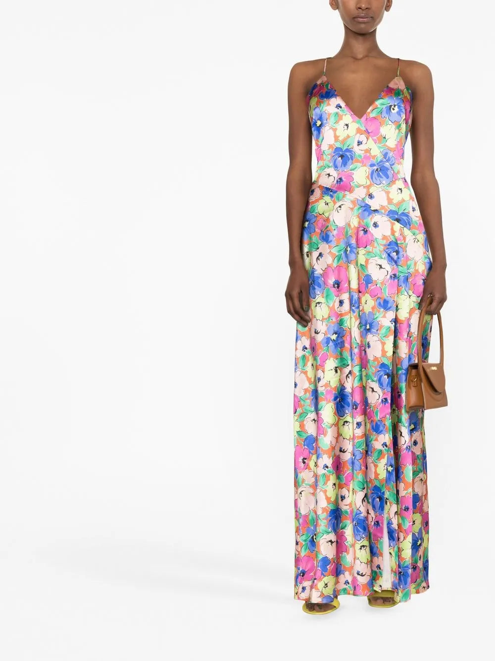 Floral-Print Maxi Dress
