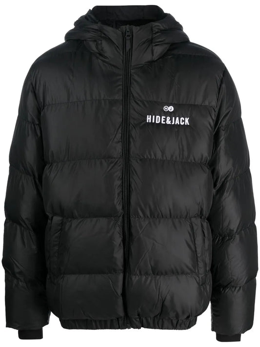 Logo-Embroidered Padded Jacket