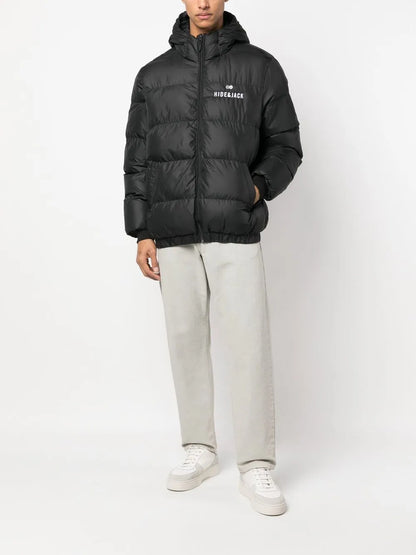 Logo-Embroidered Padded Jacket