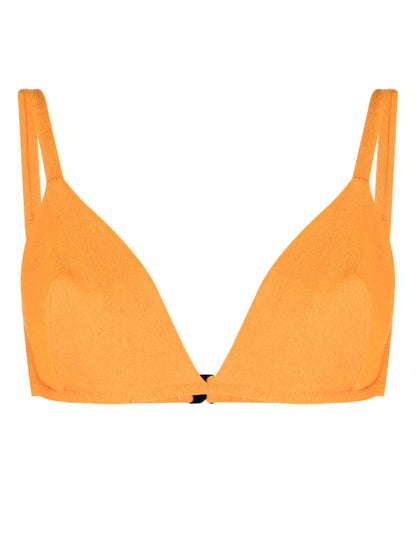 The Triangle Mango Terry Bikini Top