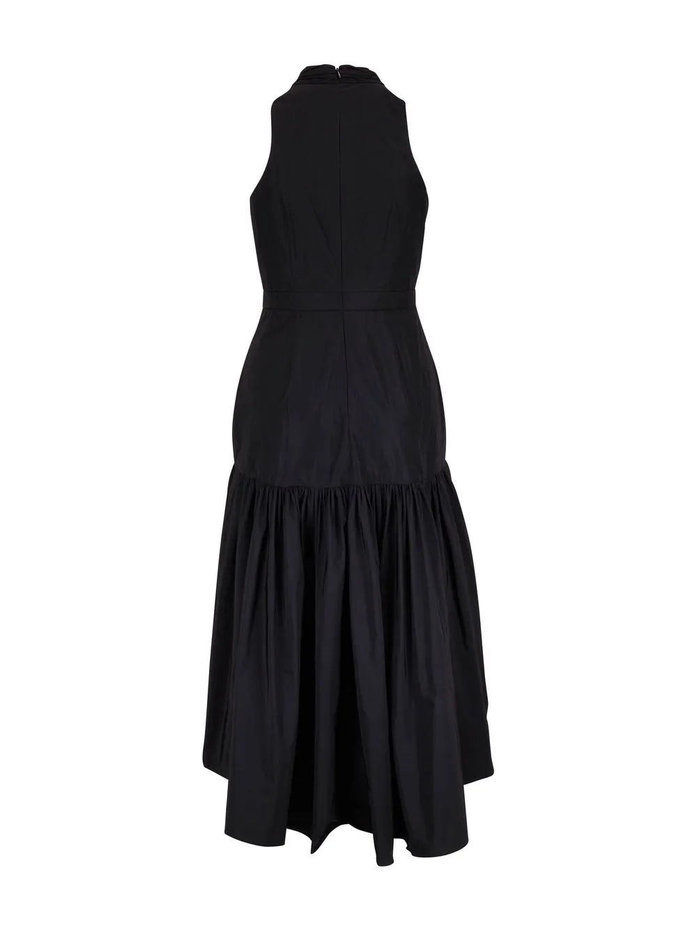 Crossover-Detail Midi Dress