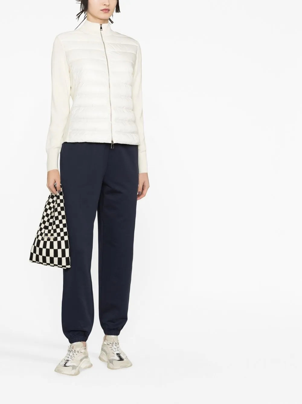 Quilted Padded Cardigan