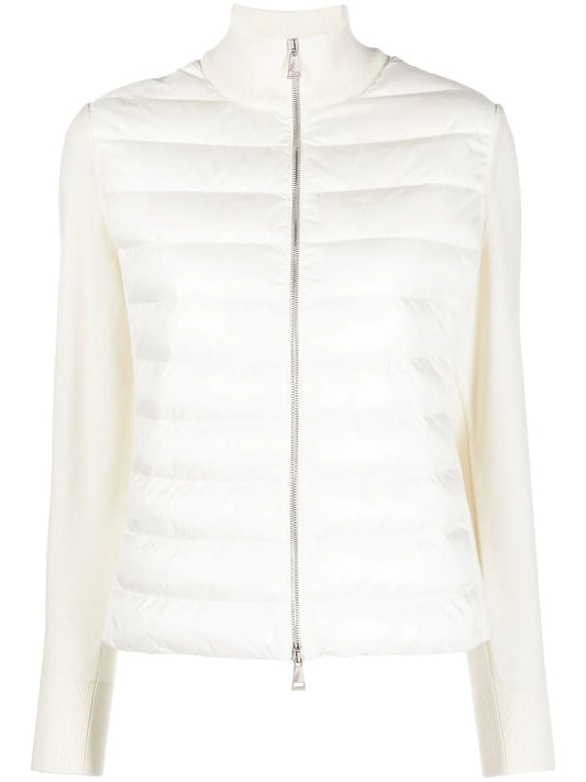 Quilted Padded Cardigan