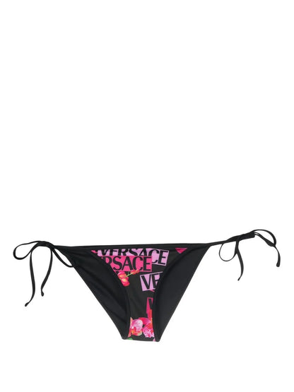 Floral-Print Bikini Bottoms
